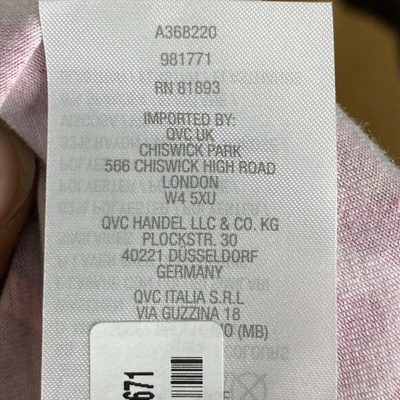 Isaac Mizrahi Live Womens Red Short Sleeves Checked Casual Tunic Top Size XS - Picture 6 of 6